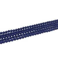 Natürlichen Lapislazuli Perlen, mit synthetischer Lapis, rund, poliert, DIY, dunkelgrüne Camouflage, 3mm, verkauft von Strang