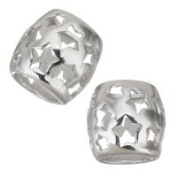 perles de grand trou en inox , acier inoxydable, bijoux de mode & pour femme Environ 6.5mm, Vendu par PC