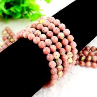 Red Cotton Stone Beads, Round, polished, DIY 