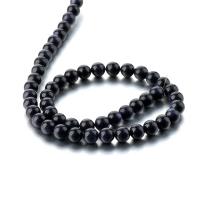 Blue Goldstone Beads, Round, polished, DIY 