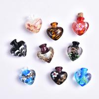 Handgewickelte Anhänger, Lampwork, Parfümflasche, Gießerei, DIY, keine, 25x27mm, verkauft von PC