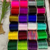 Polyamide Cord, plated, fashion jewelry & DIY 2mm 