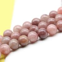 Strawberry Quartz Beads, Round, polished, DIY pink 