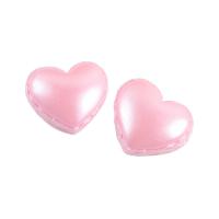 Mobile Phone DIY Decoration, Resin, Heart, stoving varnish 