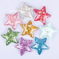 Mobile Phone DIY Decoration, Resin, Star, stoving varnish 32mm 