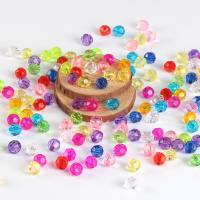 透明なアクリル・ビーズ, アクリル, DIY, 無色, 8mm, 約 500G/バッグ, 売り手 バッグ