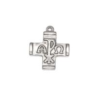 Stainless Steel Cross Pendants, durable & DIY 