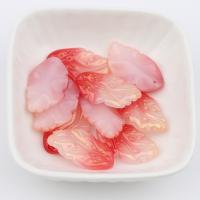 Lampwork Hair Accessories DIY Findings, Leaf, plated 16.5*uff0827-28mm  uff09 