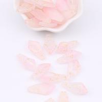 Lampwork Hair Accessories DIY Findings, petals, plated 