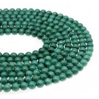 Natural Malachite Beads, Round, polished, DIY malachite green cm 