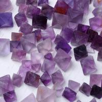 Décoration de pierre perles, La fluorite pourpre, Irrégulière, violet, 8-12mm, Environ Vendu par sac