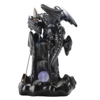 Incense Smoke Flow Backflow Holder Ceramic Incense Burner, Porcelain, for home and office & durable 