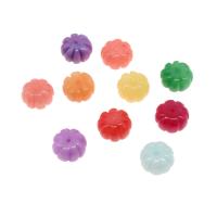 Gefärbte Jade Perlen, Kürbis, unterschiedliche Farbe und Muster für die Wahl & DIY, keine, 10*14mm, Bohrung:ca. 1mm, 5PCs/Tasche, verkauft von Tasche