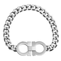 Titane bracelet en acier et bracelet, Acier titane, menottes, Placage, pour homme, 8mm Environ 7.87 pouce, Vendu par brin