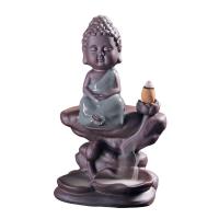 Incense Smoke Flow Backflow Holder Ceramic Incense Burner, Porcelain, for home and office & durable 