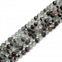 Phantom Quartz Beads, Green Phantom Quartz, Round, polished, DIY 