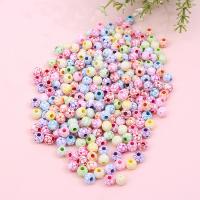 Acrylic Jewelry Beads, DIY & enamel 8mm 