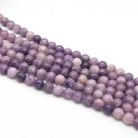 Purple Stone Beads, Round, polished, DIY purple cm 