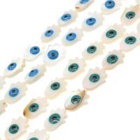 ビーズの邪眼, 貝, 手形, 選択のための異なる色とパターン & DIY, 無色, 16*12*5mm, 売り手 パソコン