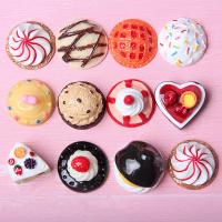 Mobile Phone DIY Decoration, Resin, food shape & enamel 