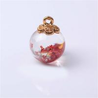 Resin Jewelry Pendant, Round, DIY 21*16*16mm 