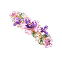 Hair Barrettes, Zinc Alloy, hair clip, fashion jewelry & for woman & with rhinestone 