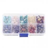 Gemstone Chips, Natural Gravel, Rectangle, DIY 