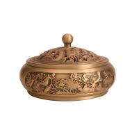 Buy Incense Holder and Burner in Bulk , Brass, gold color plated 