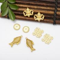 Brass Jewelry Finding, gold color plated, DIY 