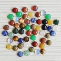 Gemstone Cabochons, Natural Stone, Round, polished, DIY 6mm 