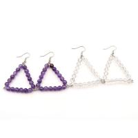 Fashion Create Jewelry Earring, Quartz, Triangle & for woman 