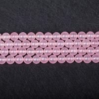 Chalcedony Beads, Round, DIY pink 