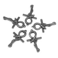 Pendentifs en acier inoxydable, croix, moulage sous pression, DIY, argent, 20*24*4mm, Vendu par PC