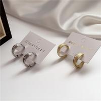 Zinc Alloy Hoop Earring, fashion jewelry 