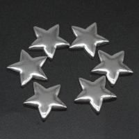 ステンレス鋼の宝石カボション, ステンレス, 星, ダイカスト, DIY, シルバー, 20*20*3mm, 売り手 パソコン