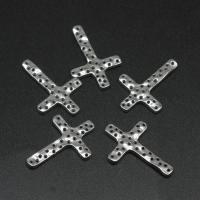 ステンレス鋼クロスペンダント, ステンレス, ダイカスト, DIY, シルバー, 26*18*2mm, 売り手 パソコン