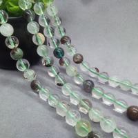 Phantom Quartz Beads, Green Phantom Quartz, Round, polished Approx 15 Inch 