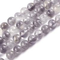 Cloud Quartz Beads, Round, DIY Approx 39 cm 