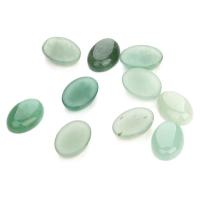 Gemstone Cabochons, Green Aventurine, Ellipse, DIY green 