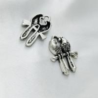 Zinc Alloy Jewelry Pendants, antique silver color plated, DIY 