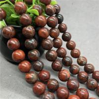 Brecciated Jasper Beads, Jasper Brecciated, Round, polished Approx 15 Inch 