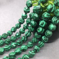 Natural Malachite Beads, Natural Stone, synthetic & faceted Approx 15 Inch 