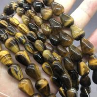 Tiger Eye Beads, Teardrop, polished Approx 15.7 Inch 