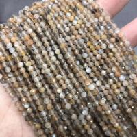 Perles Quartz rutile, poli, normes différentes pour le choix & facettes, multicolore, Vendu par brin