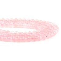 Natural Rose Quartz Beads, Round, DIY pink 