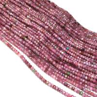 Natural Tourmaline Beads, Round, DIY & faceted, pink 