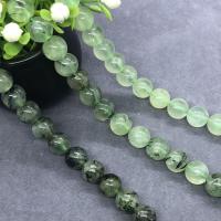 Prehnite Beads, Natural Prehnite, Round  Approx 15 Inch 