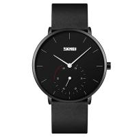 Montre à bijoux pour homme SKmei®, alliage de zinc, avec Cuir & acier inoxydable, mouvement chinoise, Résistant à l’eau de vie, 42*40*10mm,20*235mm, Vendu par PC