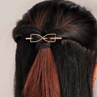 Hair Clip, Zinc Alloy, Sandglass, plated, for woman 