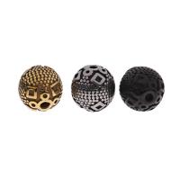 Brass Jewelry Beads, Round, plated, DIY 